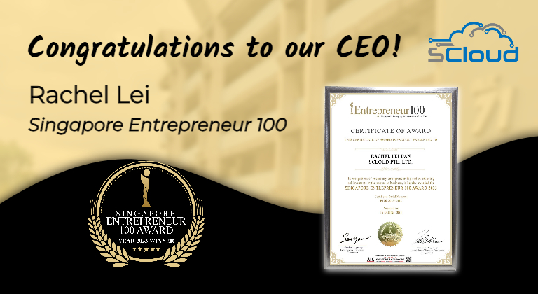 A BEACON OF ENTREPRENEURIAL EXCELLENCE: SCLOUD CEO GARNERS ENTREPRENEUR 100 AWARD